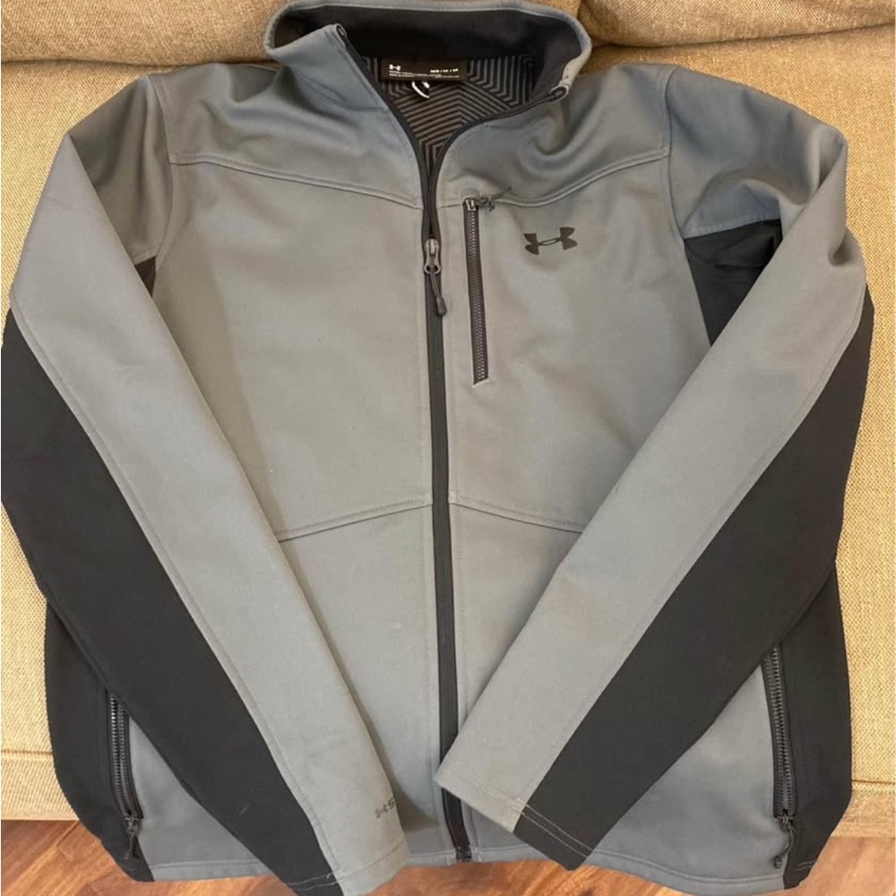 Under Armour Gray and Black Performance Jacket